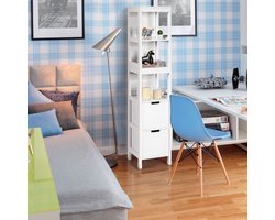 Elegante Hoge Opbergkast met Lades voor Badkamer of Andere Ruimte – foto 3