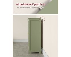 Groene Badkamerkast met 4 Lades - Stijlvolle Opbergoplossing voor uw Badkamer – foto 4