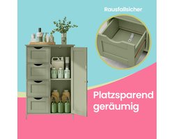 Smal Badkamerkastje Lauriergroen – Compacte Opberger voor Uw Badkamer – foto 2