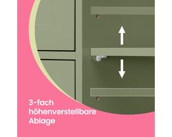 Smal Badkamerkastje Lauriergroen – Compacte Opberger voor Uw Badkamer – foto 5