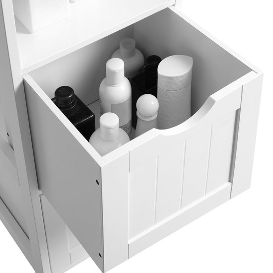 Elegant Badkamermeubel: Slank & Praktisch Opbergmeubel voor Toiletartikelen – foto 4