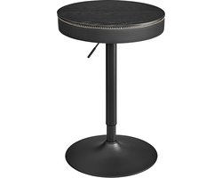In Hoogte Verstelbare Bartafel - Elegante Zwarte Afwerking – foto 2