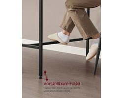Bartafel met Lade en Ruim Werkblad - Asbruin – foto 5