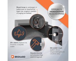 Beveiligde Kluis met Elektronisch Cijferslot voor Laptop en Waardevolle Spullen – foto 5