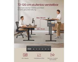 Elektrisch in Hoogte Verstelbaar Bureau - Optimaal Comfort en Productiviteit – foto 4