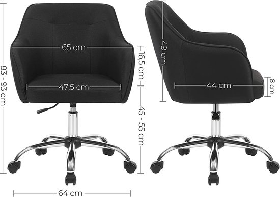Ergonomische Bureaustoel - Comfortabel & Verstelbaar – foto 1