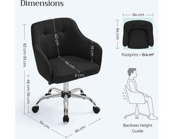 Ergonomische Bureaustoel - Comfortabel & Verstelbaar – foto 5