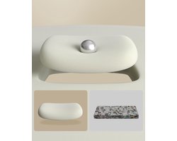 Comfortabele en Verstelbare Bureaustoel met Ergonomische Ondersteuning - Inktzwart – foto 5