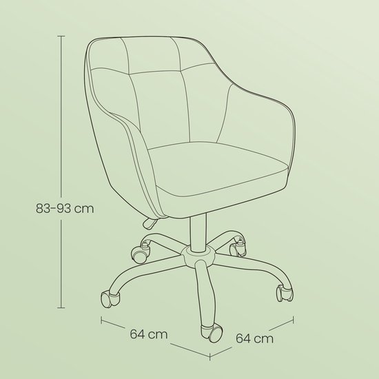 Comfortabele Bureaustoel - Ergonomisch Design voor Optimale Werkervaring – foto 6