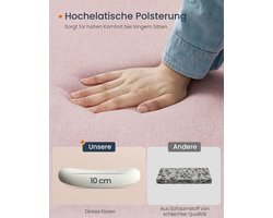 Comfortabele Bureaustoel met Ergonomisch Ontwerp en Roze Accent – foto 6