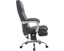 Ergonomische Bureaustoel met Massagefunctie - Zwart Kunstleer – foto 4