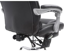 Ergonomische Bureaustoel met Massagefunctie - Zwart Kunstleer – foto 5