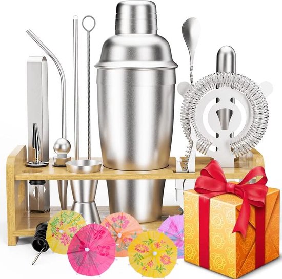 Luxe Cocktail Maakset met Complete Barman Kit – foto 3