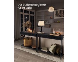 Elegante Consoletafel met Industriële Stijl - Ruime Opbergmogelijkheden – foto 3