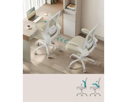 Ergonomische Bureaustoel - Comfortabel & Verstelbaar - Havermoutbeige – foto 5