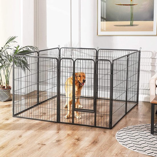 Grote Dierenren voor Binnen en Buiten - Zwart 160x160x80cm – foto 1