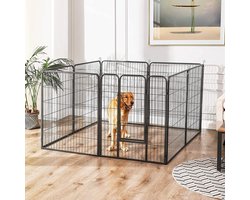 Grote Dierenren voor Binnen en Buiten - Zwart 160x160x80cm – foto 2