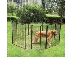 Grote Dierenren voor Binnen en Buiten - Zwart 160x160x80cm – foto 6
