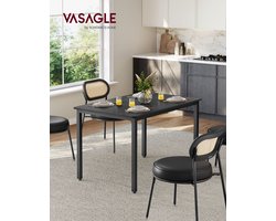 Elegante Eettafel - Strak Zwart Design - 70x110x77 cm – foto 6
