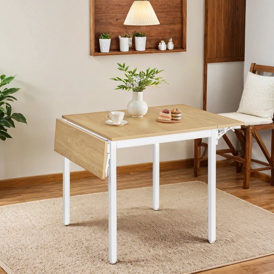 Flexibele Eettafel voor 2-4 Personen – Opklapbaar Design – foto 1