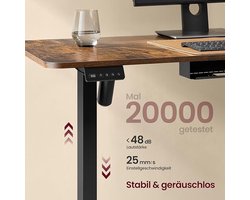 Elektrisch in hoogte verstelbaar hoekbureau met geïntegreerd laadstation – foto 3
