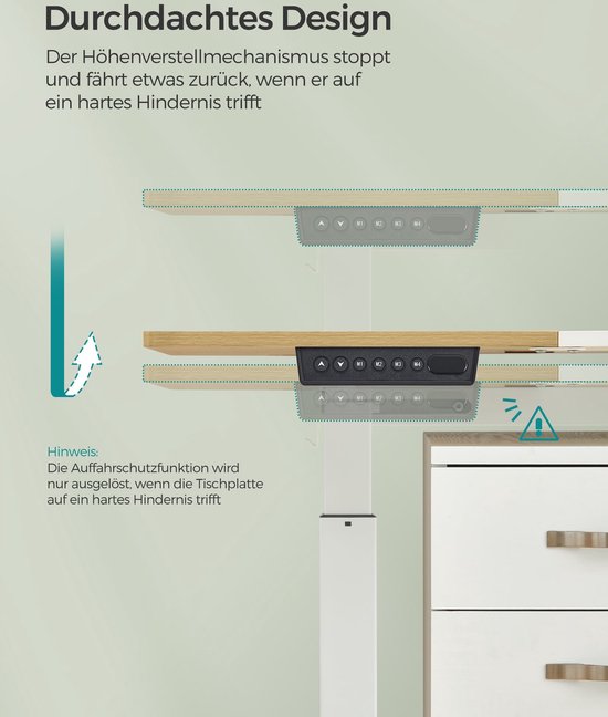 Elektrisch Verstelbaar Zit-Sta Bureau - Productiviteit & Comfort – foto 6