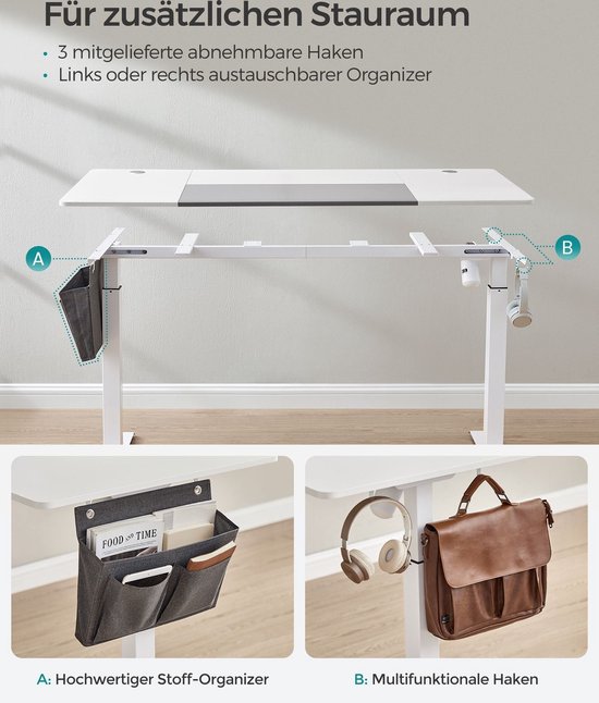 Elektrisch Zit-Sta Bureau - Ergonomisch Verstelbaar Werkplek – foto 6