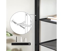 Elegant 8-laags schoenenrek met opbergruimte voor 14-16 paar schoenen – foto 5