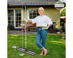 Professionele Gazonrakel voor Perfect Egaliseren - RVS en Ergonomisch – foto 1