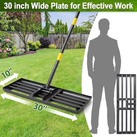 Ergonomische Gazonrakel voor Efficiënt Egaliseren van Tuin en Gazon – foto 3