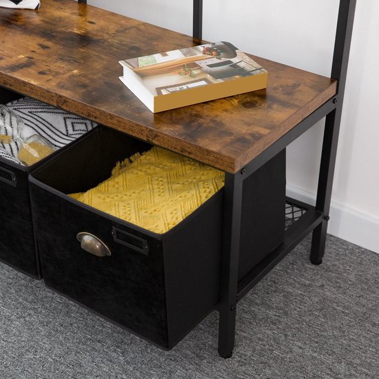 Multifunctioneel Garderoberek met Bankje en Schoenenrek – foto 6