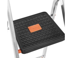 Veilige Aluminium Trapladder met 5 Treden - Opvouwbaar en Anti-Slip – foto 3