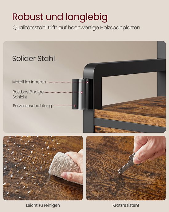 Stijlvolle Kapstok met Geïntegreerde Schoenenbank en 10 Haken – foto 4
