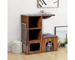 Luxe Kattenmeubel met Krabmogelijkheden en Comfortabele Rustplekken – foto 5