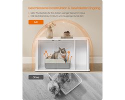 Stijlvol Kattenhuis met Multifunctioneel Design - Wit – foto 4