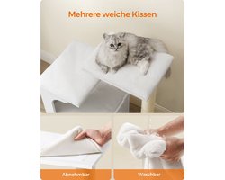 Luxe Krabpaal met Speeltoren en Pluche Afwerking voor Katten – foto 6