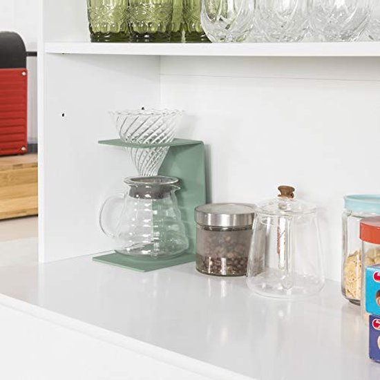 Veelzijdige Opbergkast Dressoir met Werkblad - Wit – foto 5