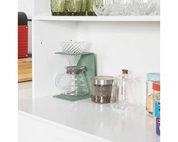 Veelzijdige Opbergkast Dressoir met Werkblad - Wit – foto 6