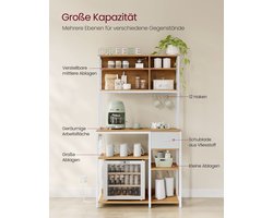 Veelzijdige Keukenrek met Werkblad en Stopcontacten – foto 3