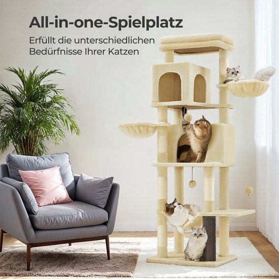 Grote Krabpaal met Meerdere Verdiepingen en Grotten – Comfortabel en Stabiel – foto 2