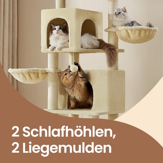 Grote Krabpaal met Meerdere Verdiepingen en Grotten – Comfortabel en Stabiel – foto 3