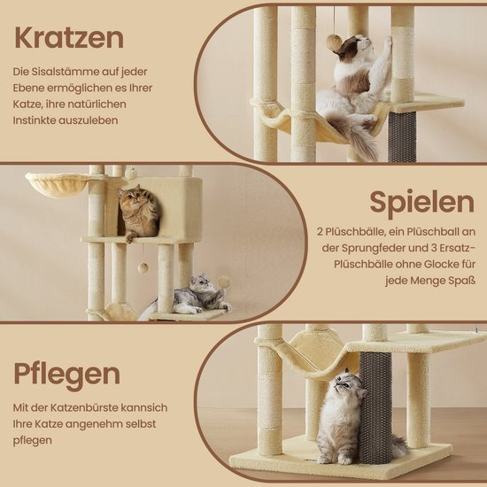 Grote Krabpaal met Meerdere Verdiepingen en Grotten – Comfortabel en Stabiel – foto 5