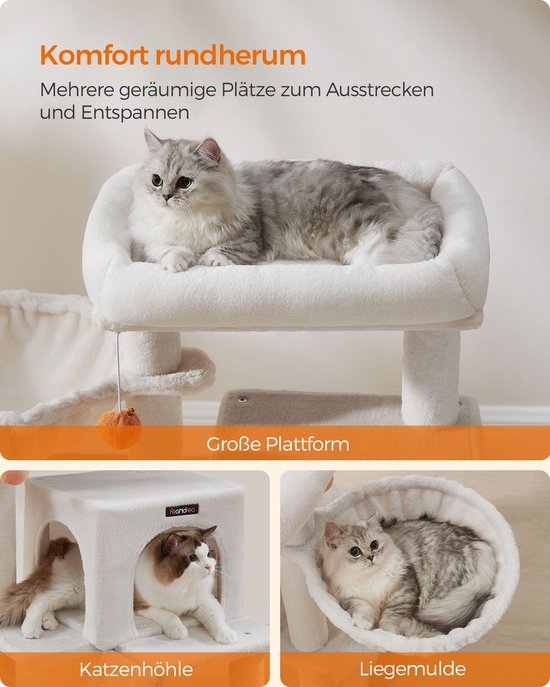 Luxe Krabpaal met Uitgestrekt Platform en Comfortabele Rustplek – foto 3