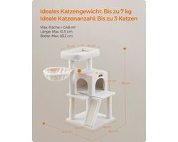 Luxe Krabpaal met Uitgestrekt Platform en Comfortabele Rustplek – foto 5