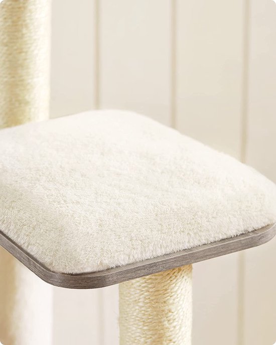 Luxe Krabmeubel met Kattenhuis en Comfortabele Kussens - Vintage Bruin – foto 5