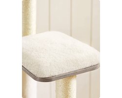 Luxe Krabmeubel met Kattenhuis en Comfortabele Kussens - Vintage Bruin – foto 6