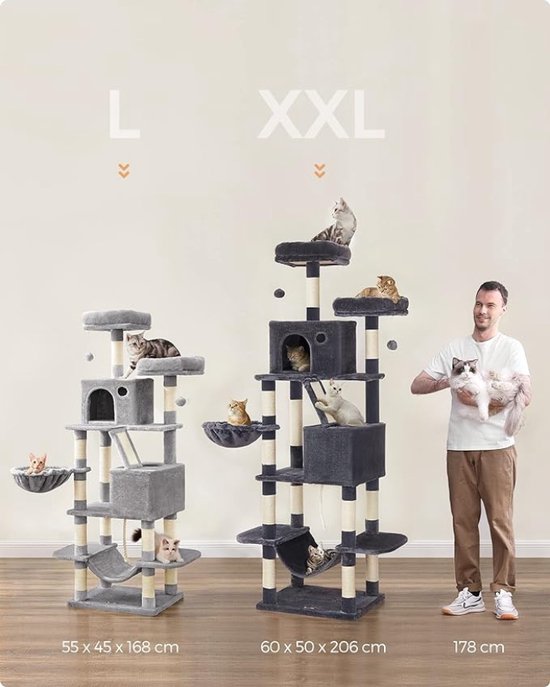 Luxe Kattenverblijf XL met Klimmogelijkheden en Speelplezier – foto 4