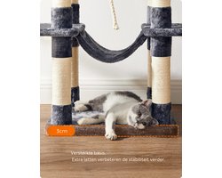 XL Kattenboom met 5 Niveaus en Speelplezier – foto 1