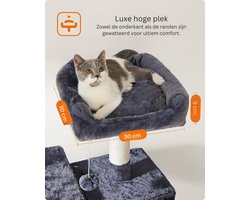 XL Kattenboom met 5 Niveaus en Speelplezier – foto 4