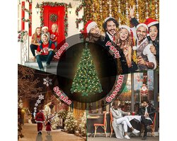 Luxe Kunstkerstboom met Sfeervolle LED-Verlichting - 210 cm Groen – foto 6